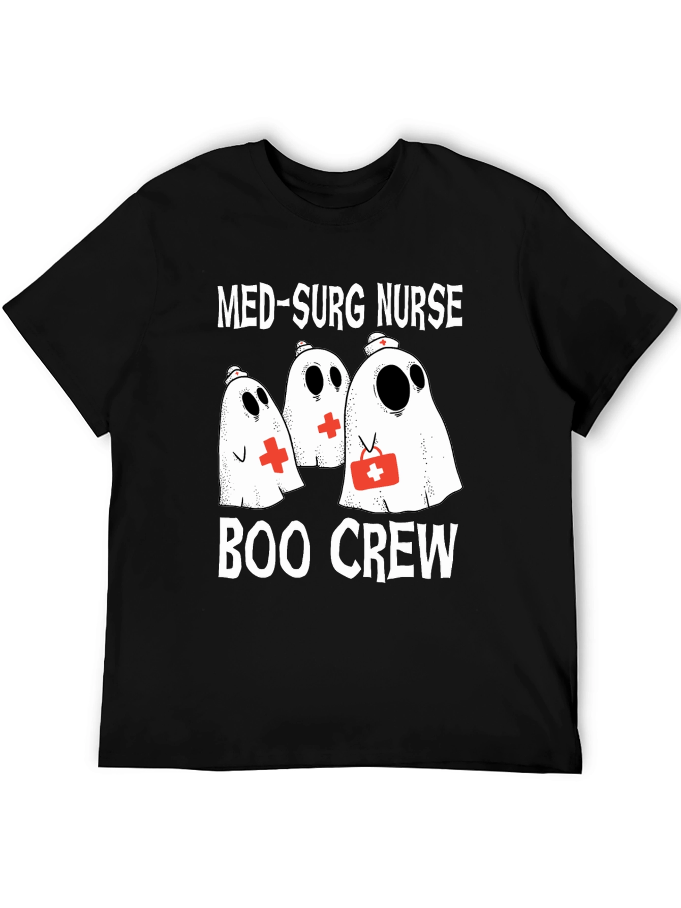 Med-Surg Nurse Boo Crew Halloween T-Shirt