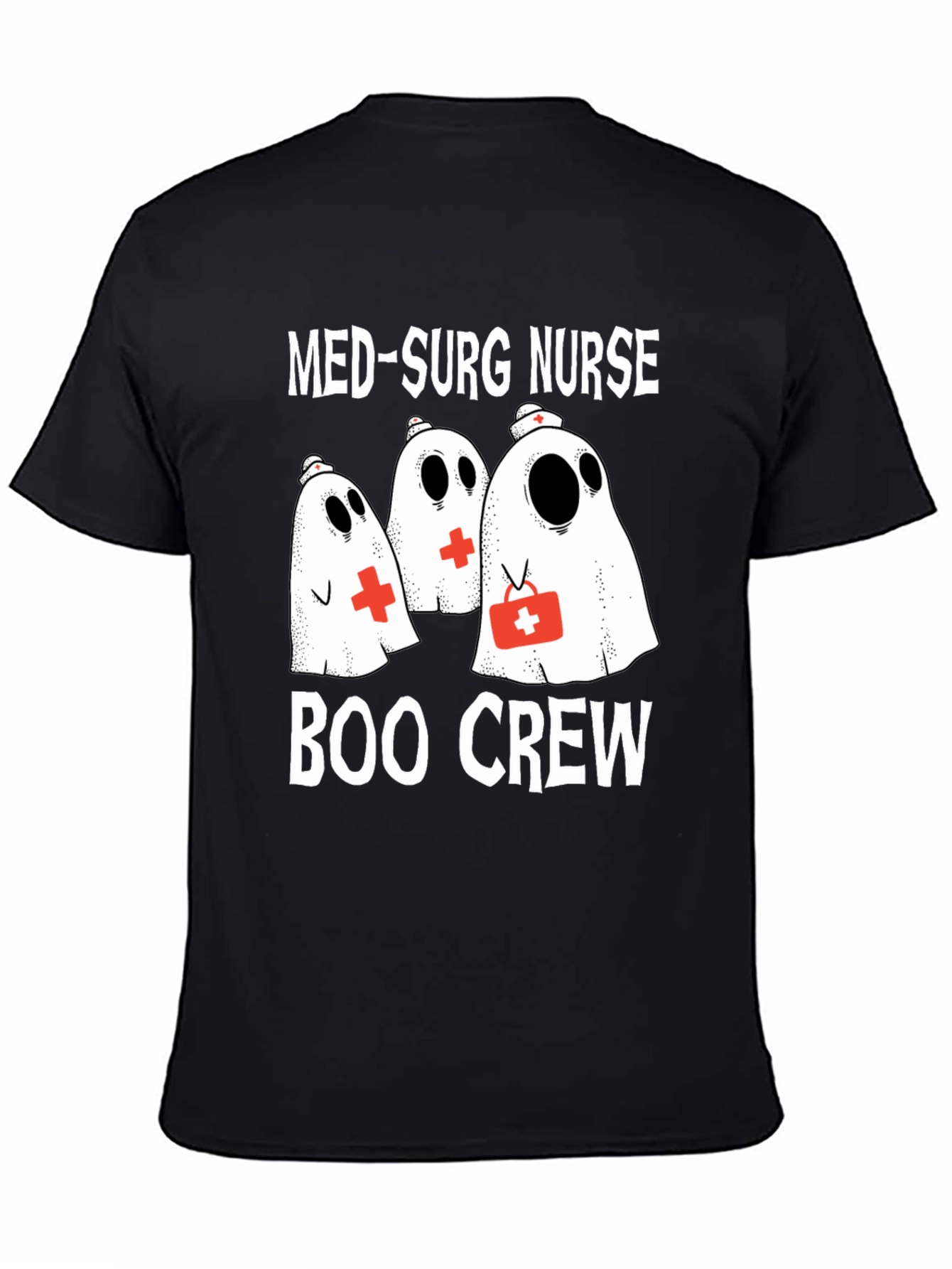 Med-Surg Nurse Boo Crew Halloween T-Shirt