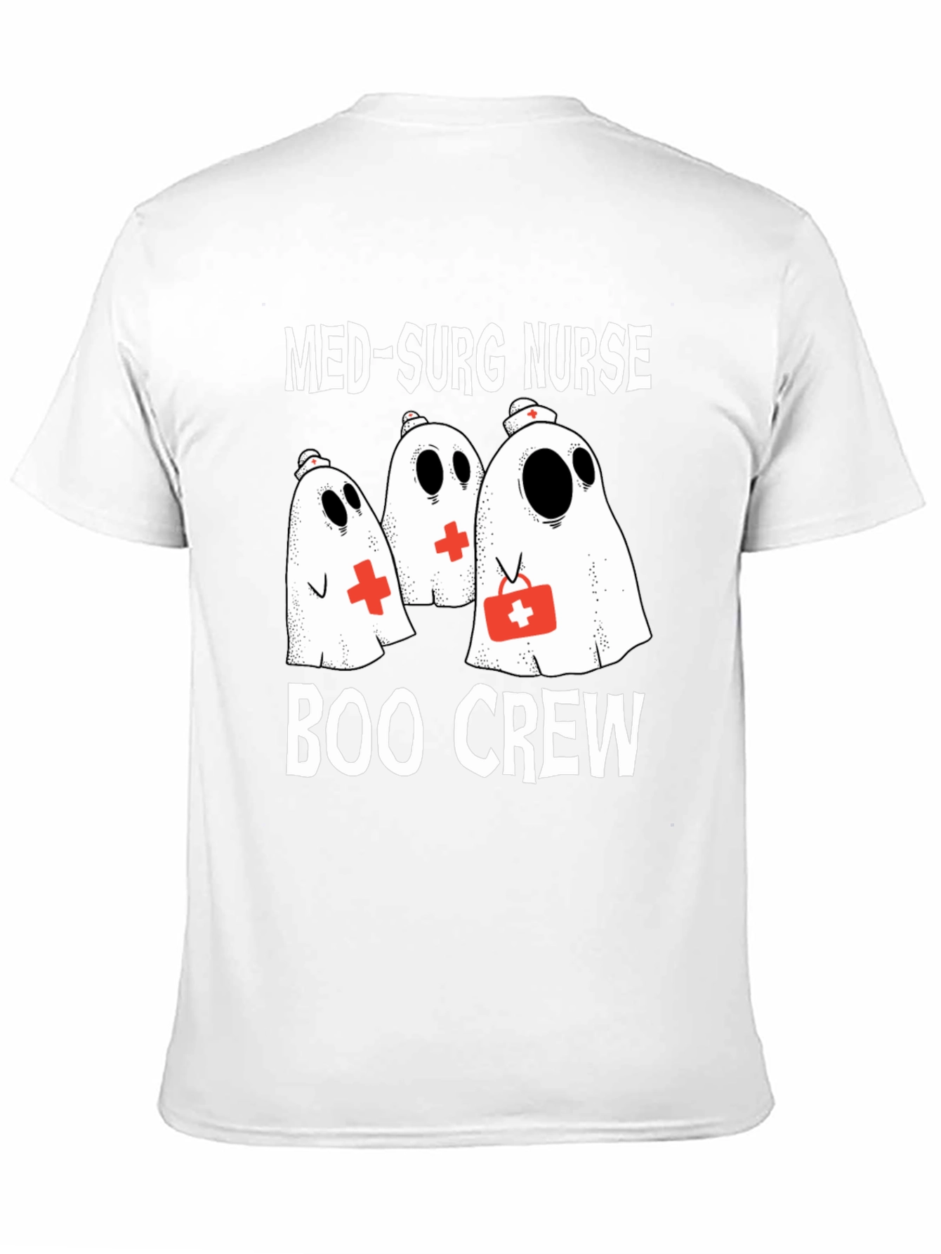 Med-Surg Nurse Boo Crew Halloween T-Shirt