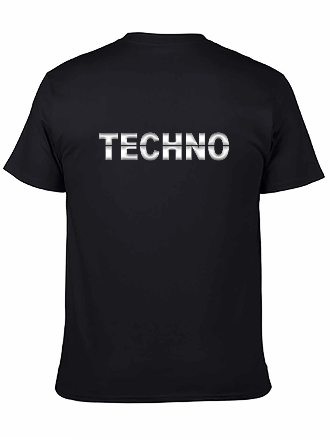 Techno Graphic Tee - Music Lovers Black T-Shirt