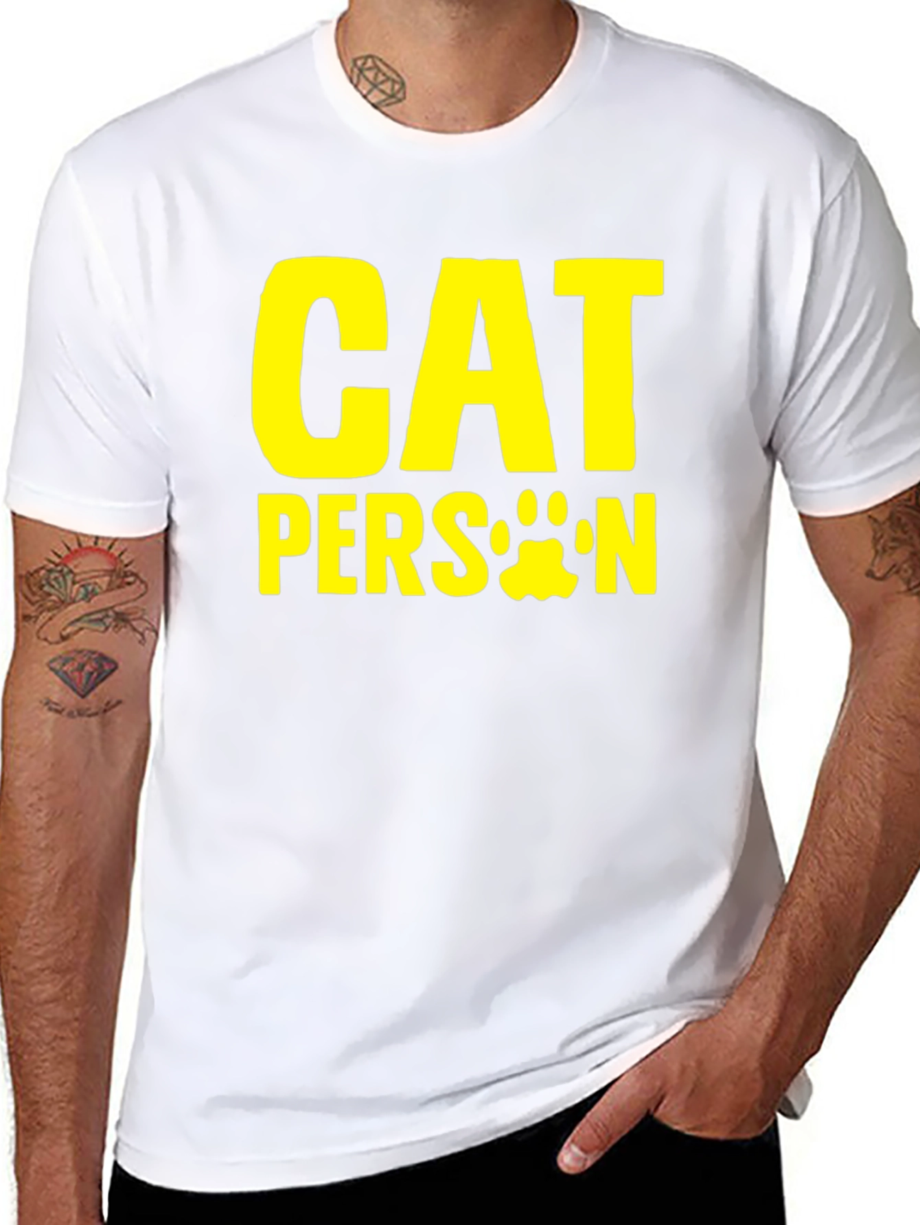 Cat Person T-Shirt - Funny Pet Lover Tee