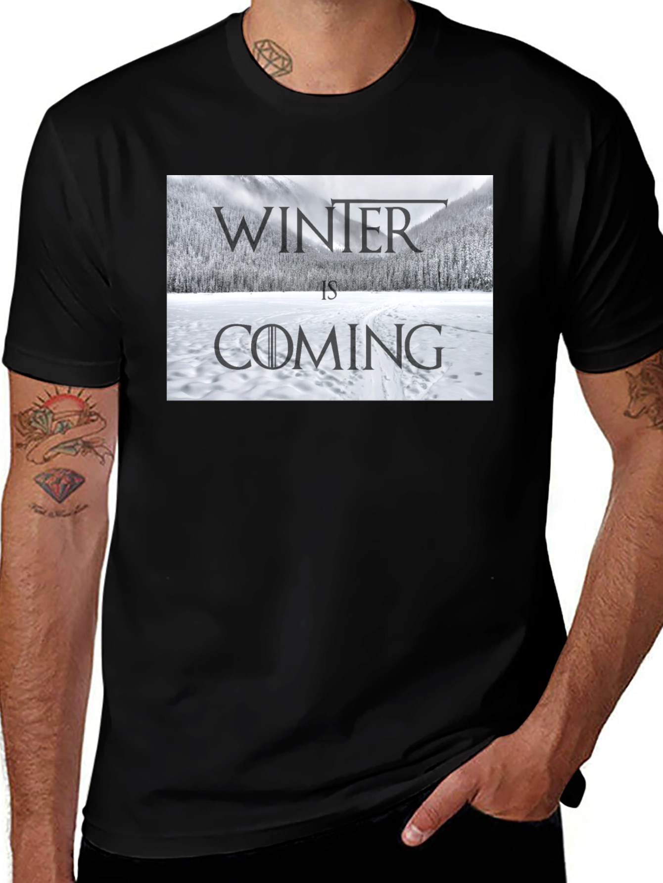 Winter is Coming T-Shirt - Game of Thrones Inspired