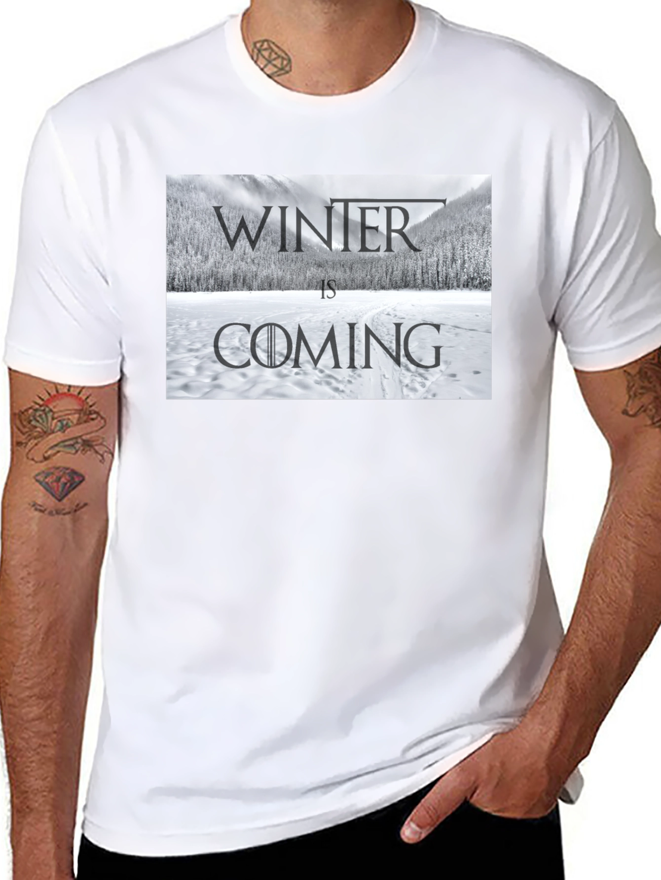 Winter is Coming T-Shirt - Game of Thrones Inspired