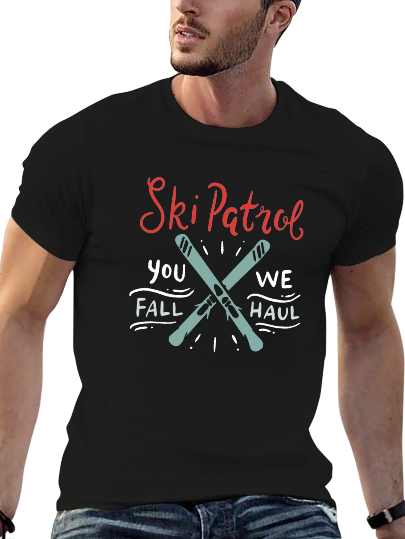 Ski Patrol Graphic Tee - You Fall We Haul!