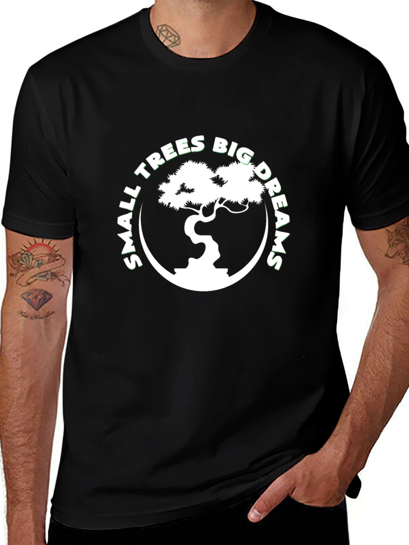 Small Trees Big Dreams Graphic Tee