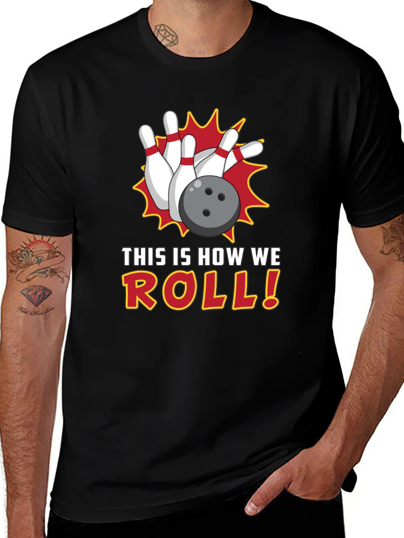 Bowling T-Shirt: This is How We Roll!