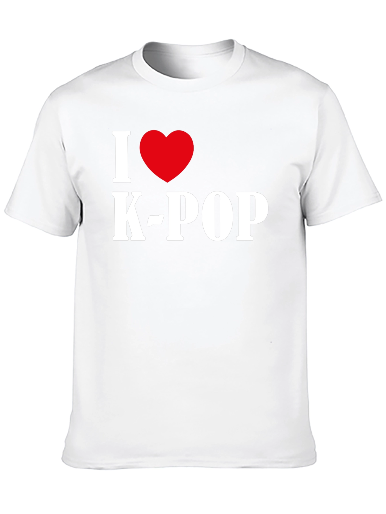 I Heart K-Pop Black T-Shirt
