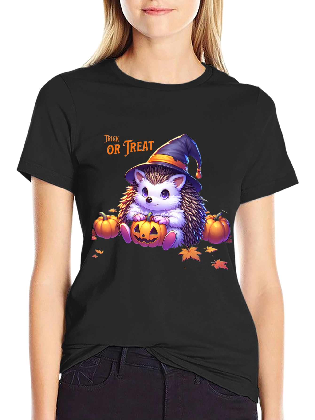 Halloween Hedgehog T-Shirt - Trick or Treat!