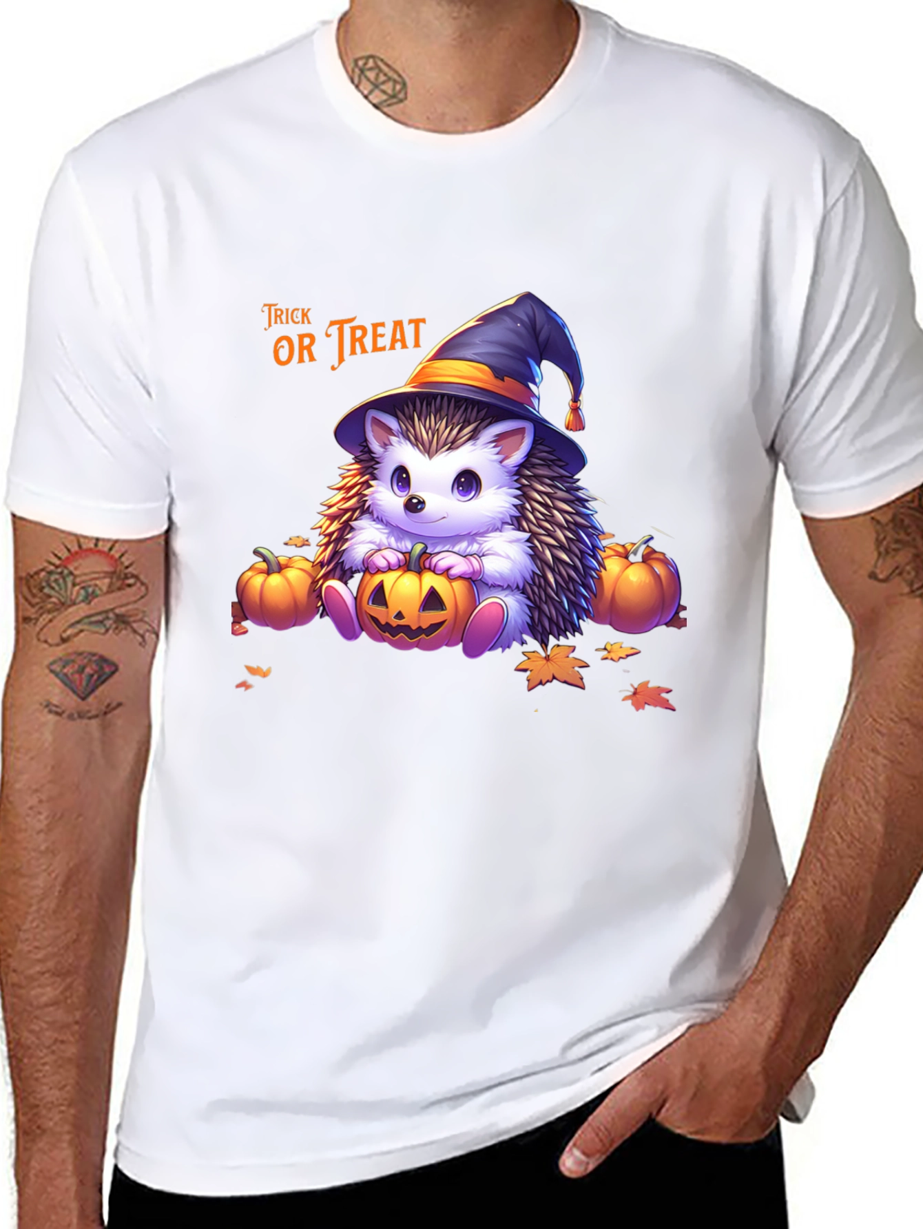 Halloween Hedgehog T-Shirt - Trick or Treat!