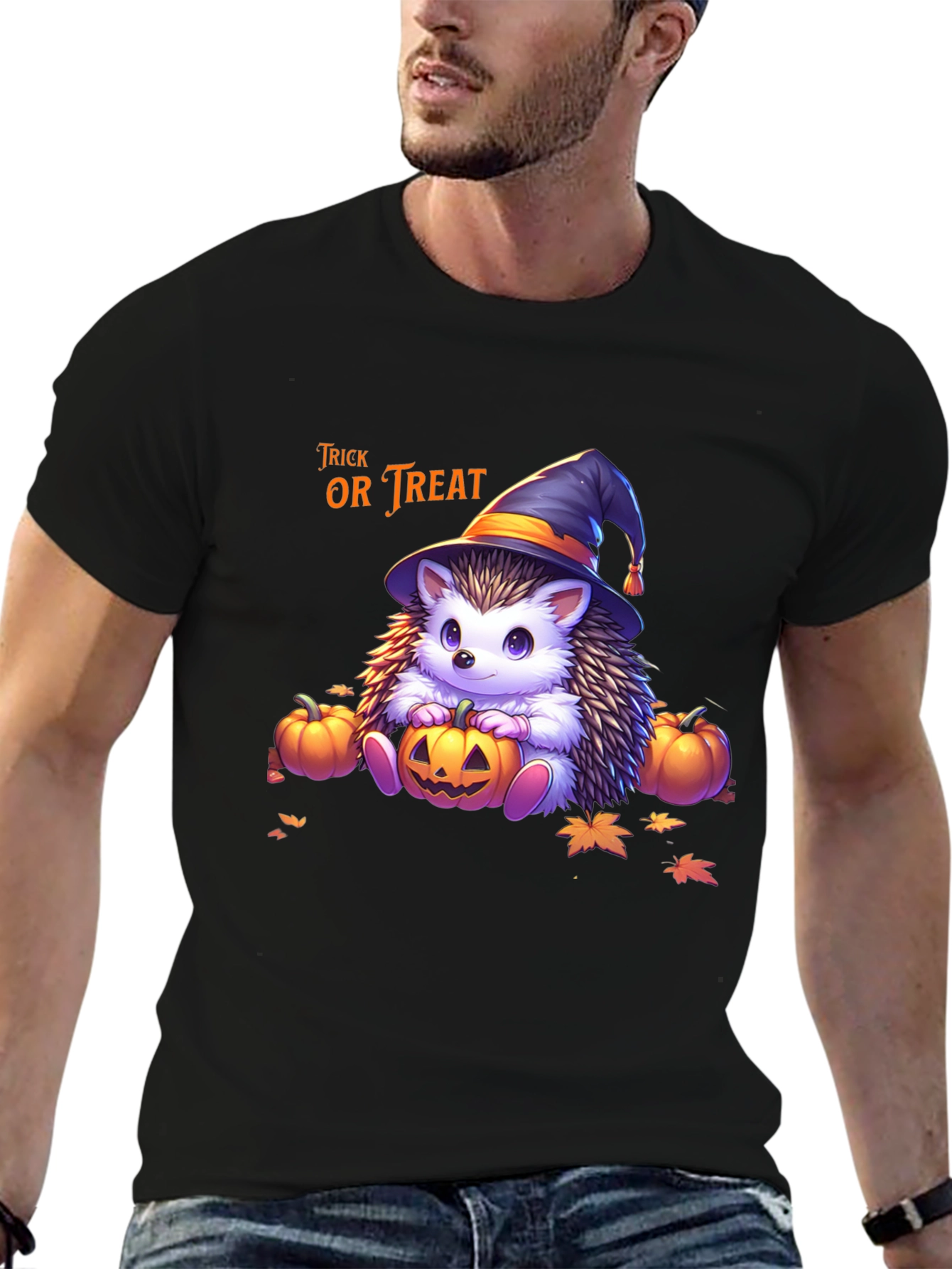 Halloween Hedgehog T-Shirt - Trick or Treat!
