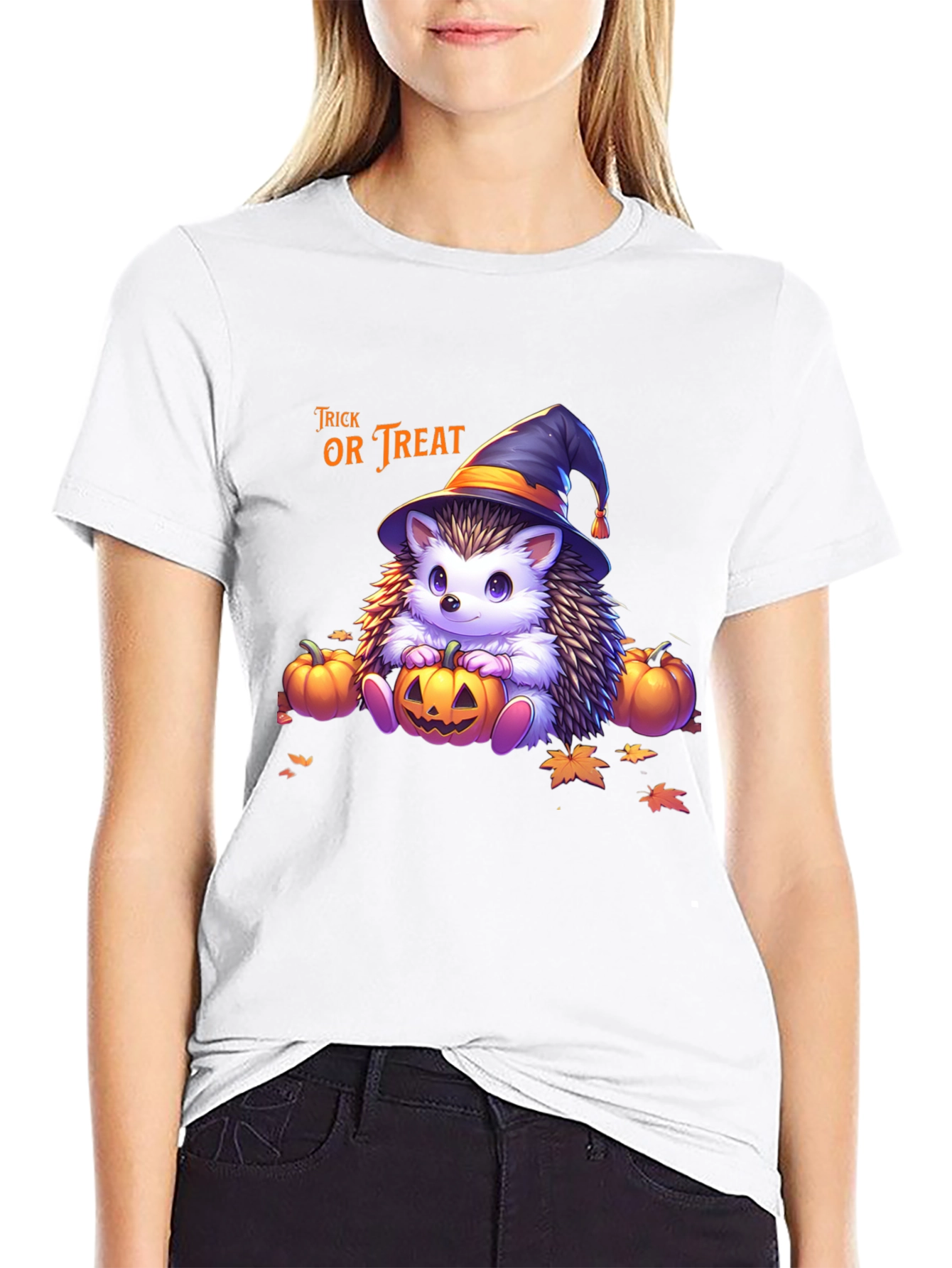 Halloween Hedgehog T-Shirt - Trick or Treat!
