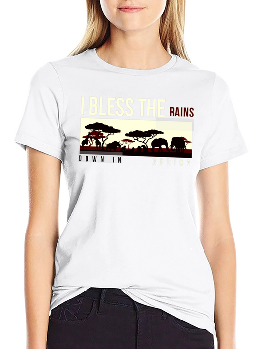 I Bless The Rains Africa Graphic T-Shirt