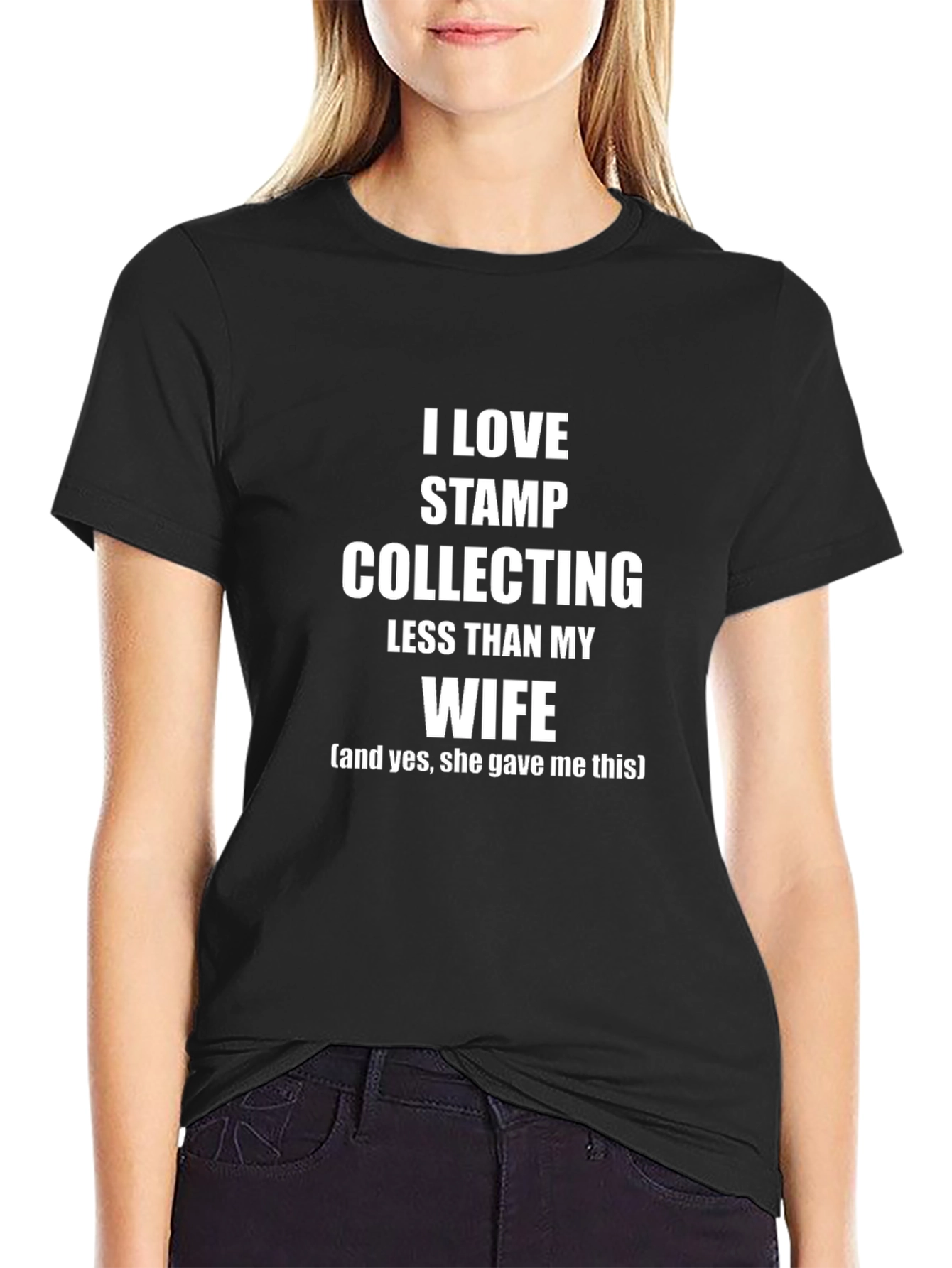 Funny Stamp Collecting T-Shirt - Wife Gift