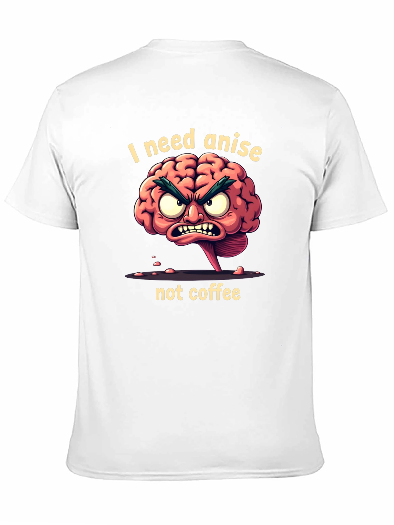 Funny Brain Anise T-Shirt - Coffee Alternative