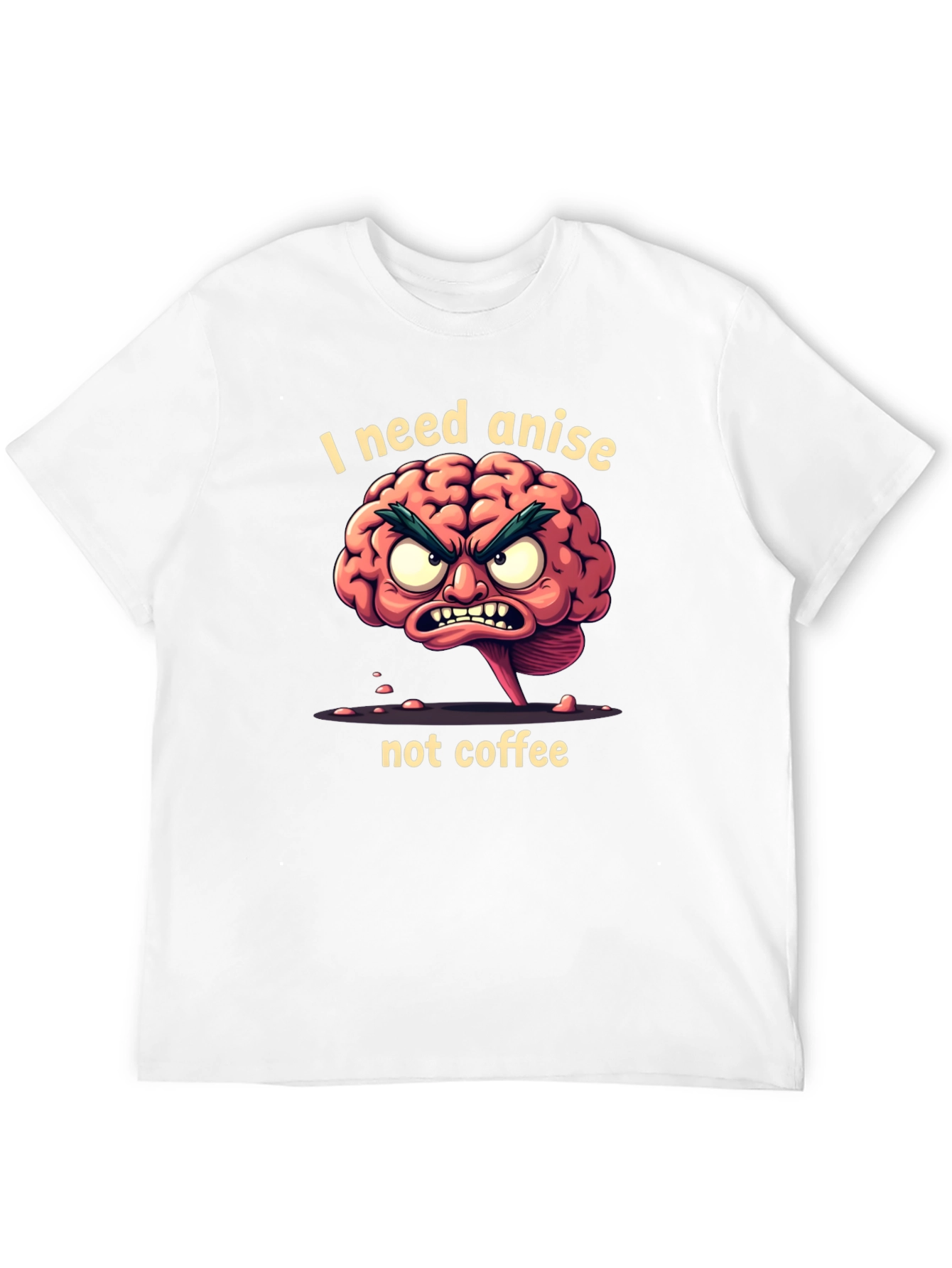 Funny Brain Anise T-Shirt - Coffee Alternative