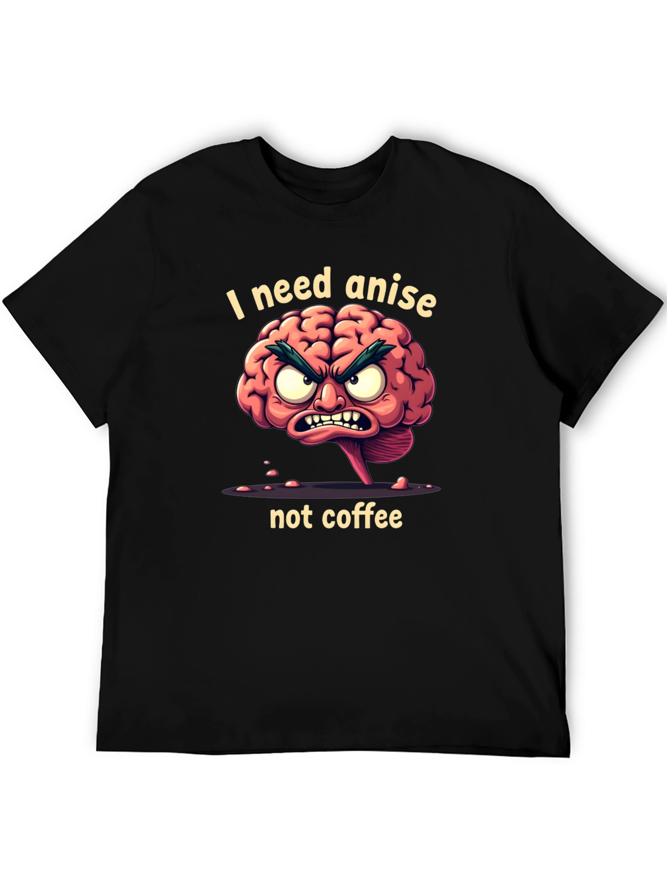 Funny Brain Anise T-Shirt - Coffee Alternative