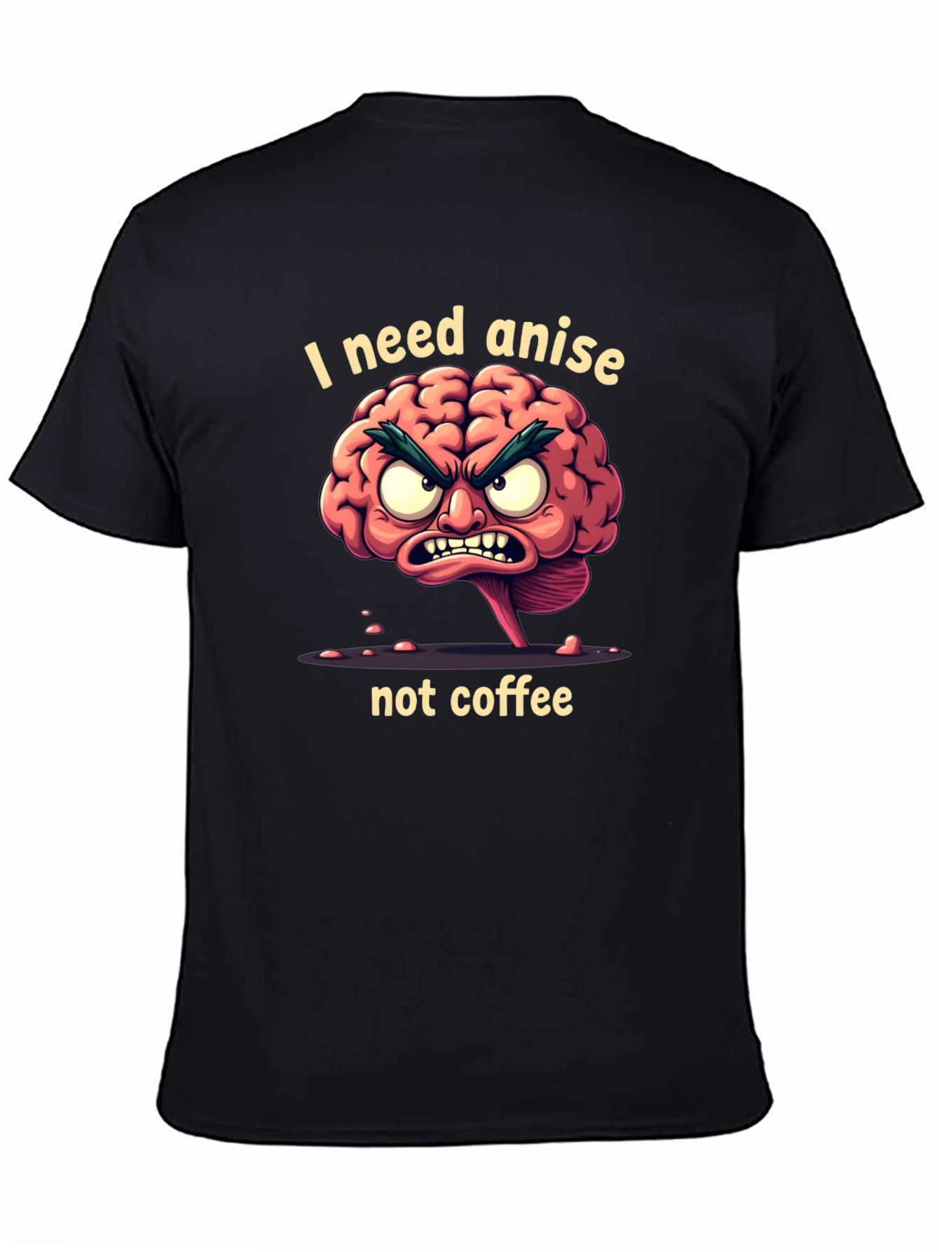 Funny Brain Anise T-Shirt - Coffee Alternative