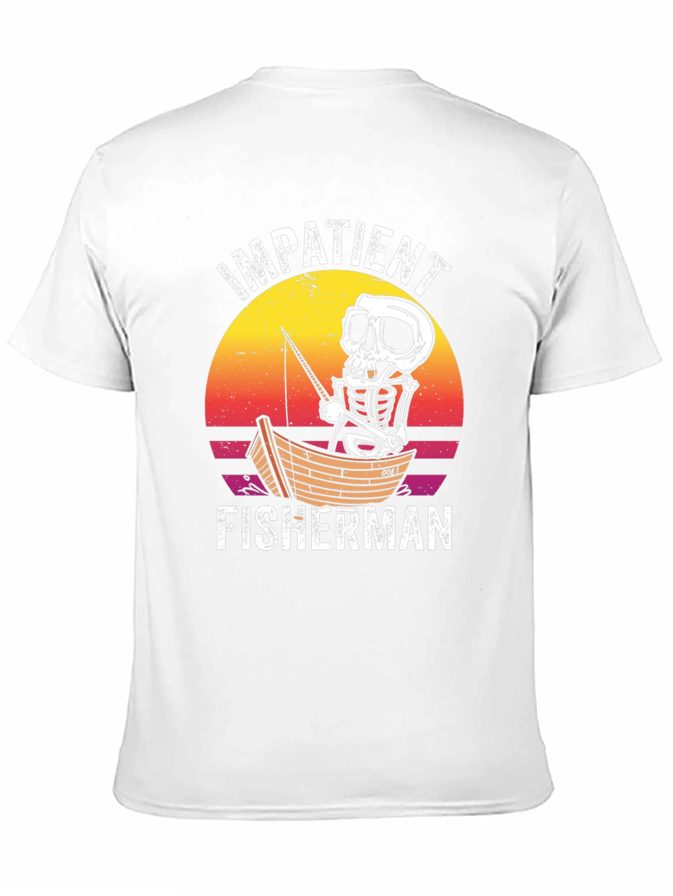 Impatient Fisherman Graphic T-Shirt