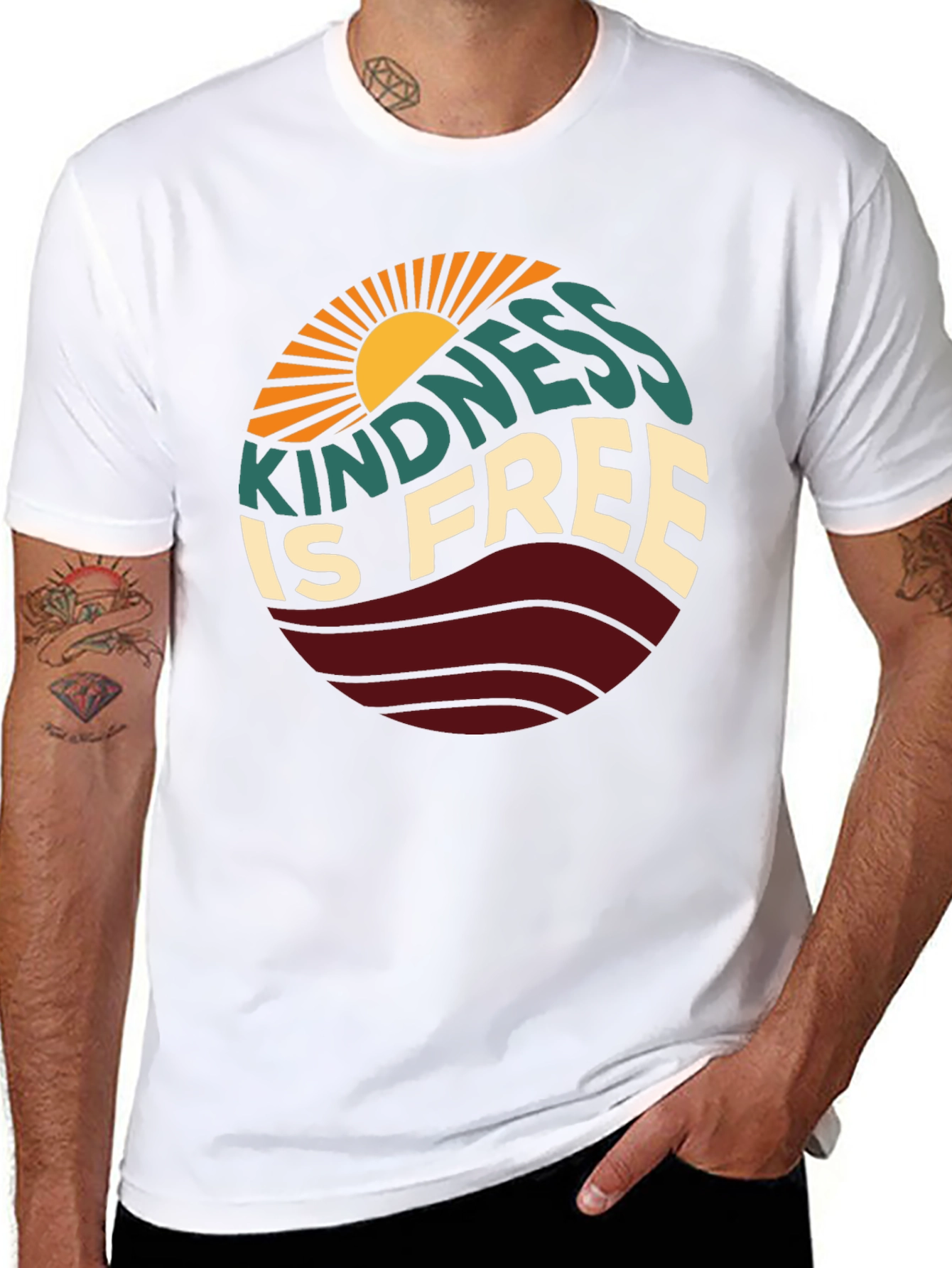 Kindness Is Free Graphic Tee