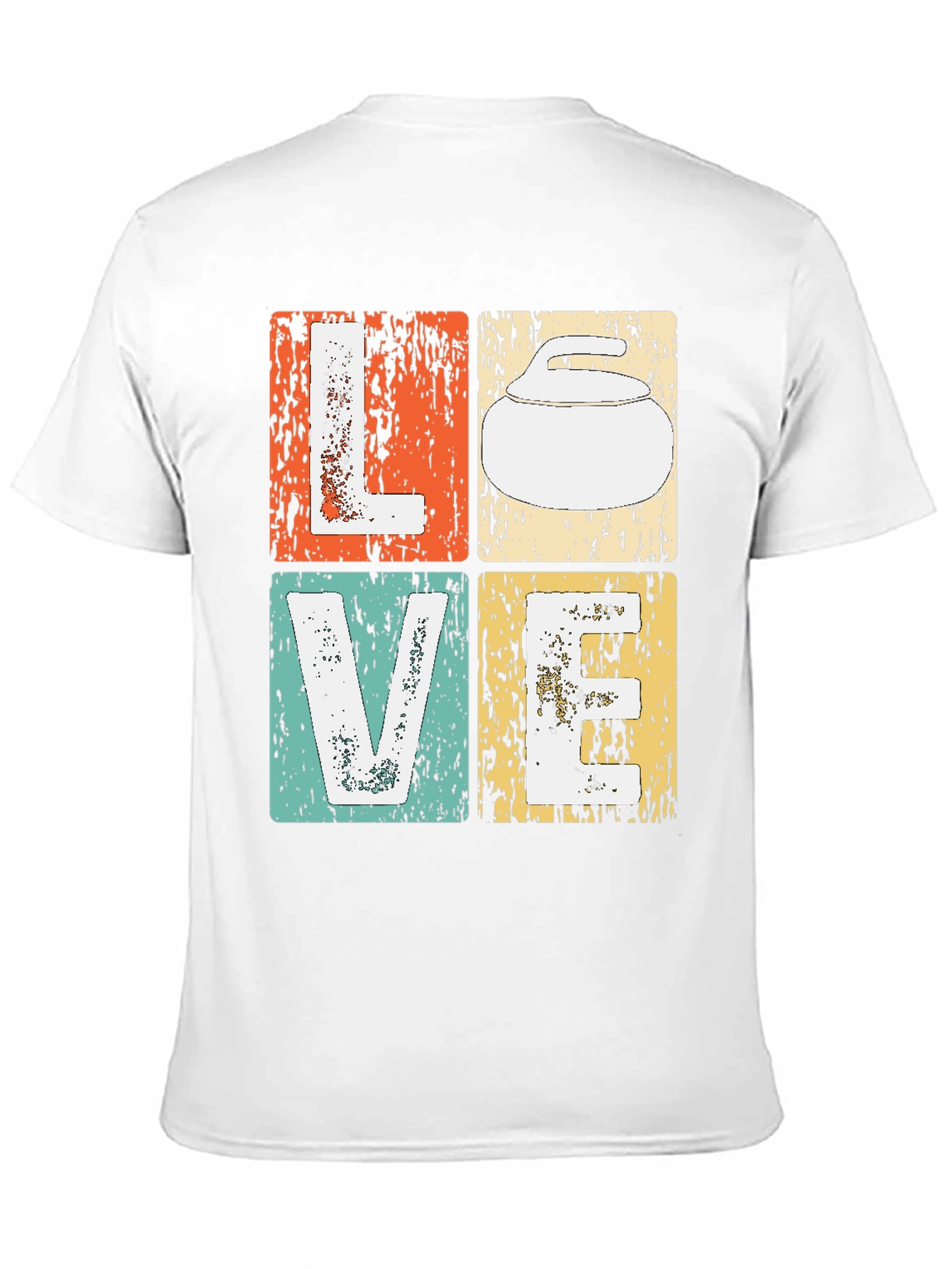 Retro Curling LOVE T-Shirt