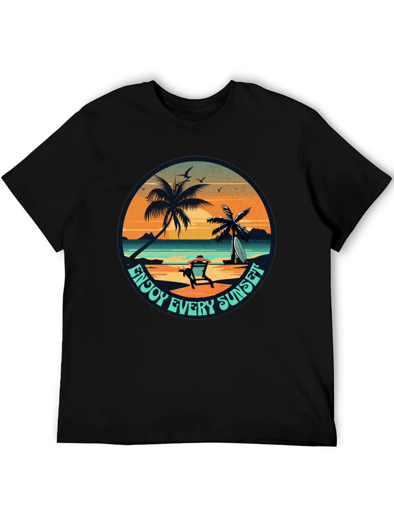 Enjoy Every Sunset Graphic T-Shirt