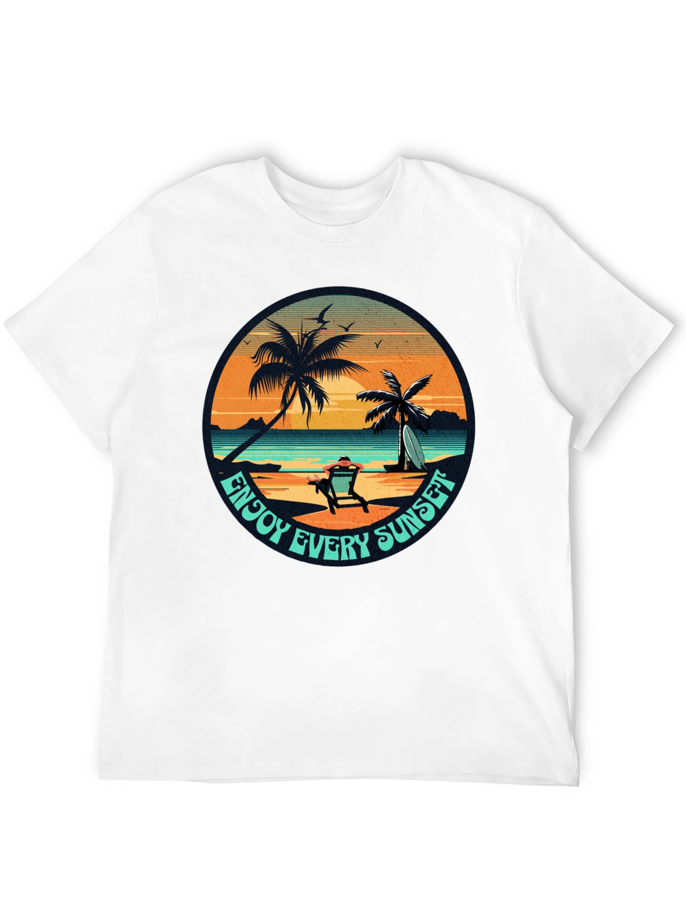 Enjoy Every Sunset Graphic T-Shirt