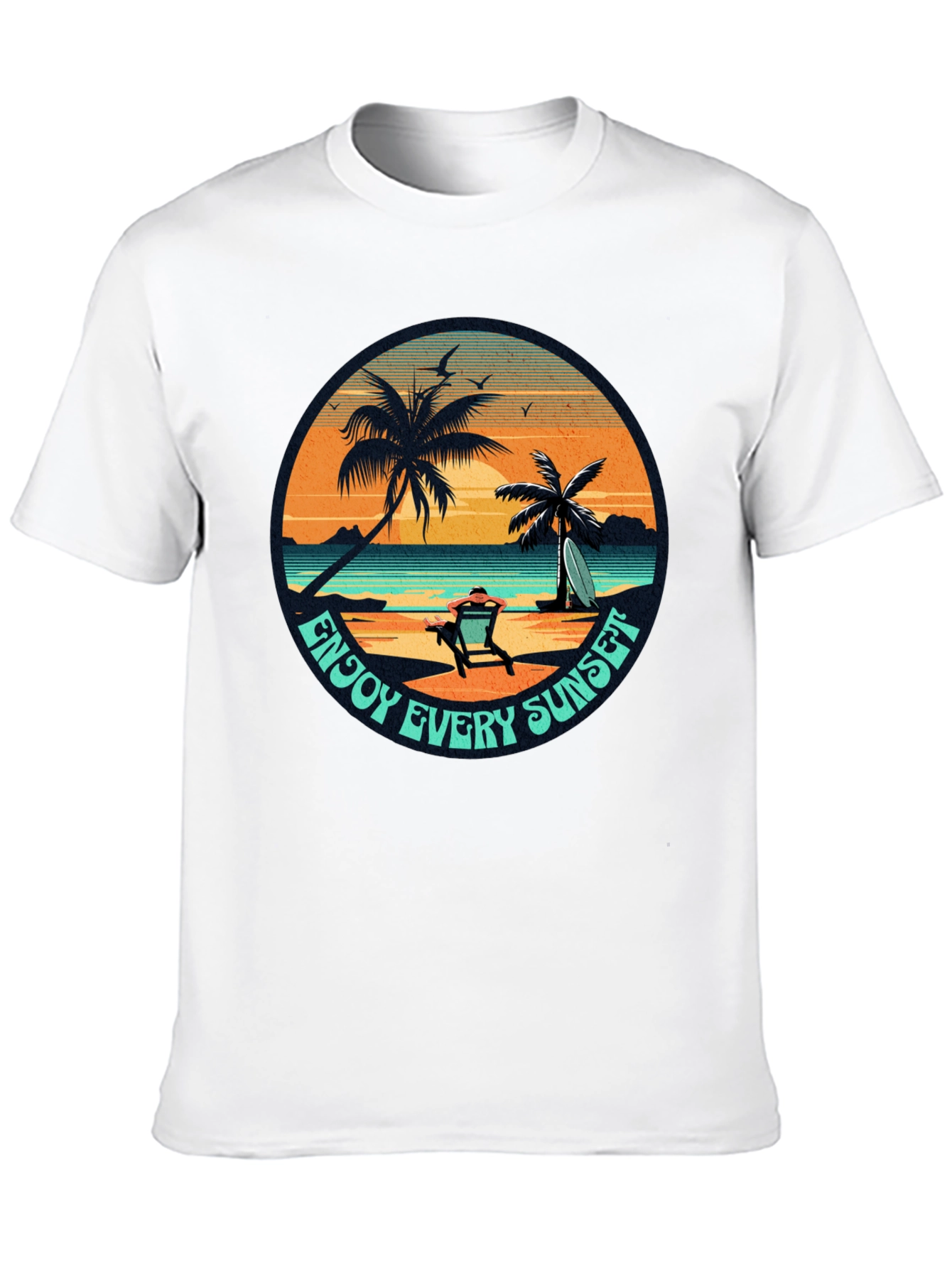 Enjoy Every Sunset Graphic T-Shirt