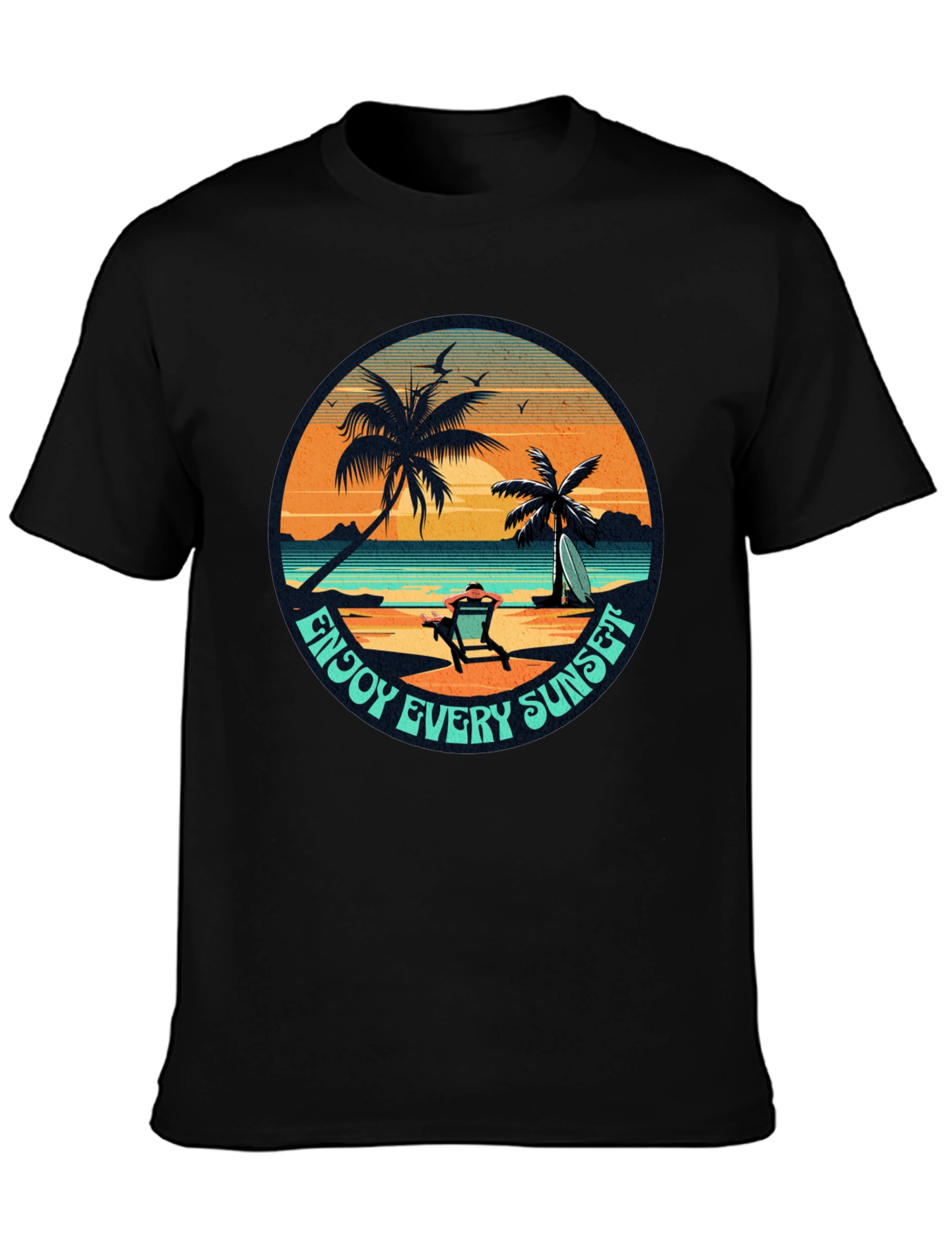 Enjoy Every Sunset Graphic T-Shirt