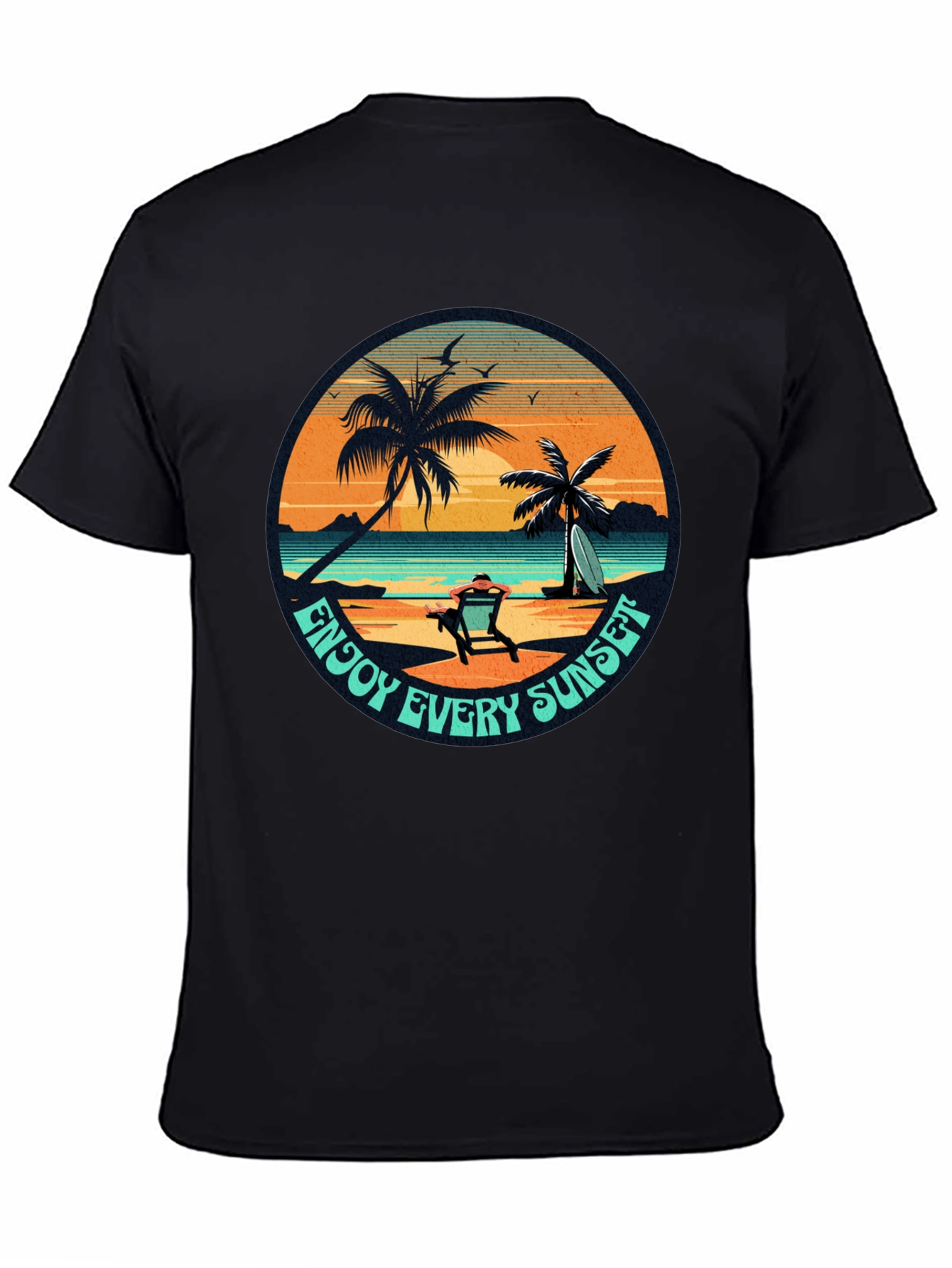 Enjoy Every Sunset Graphic T-Shirt