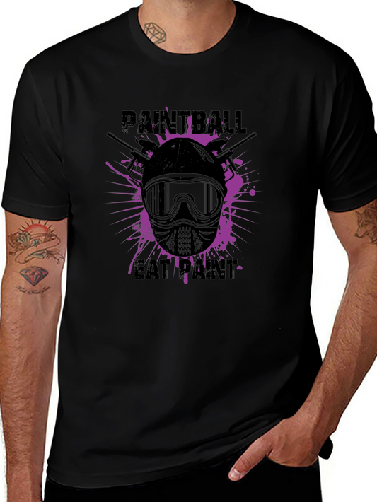Paintball Eat Paint Graphic Tee