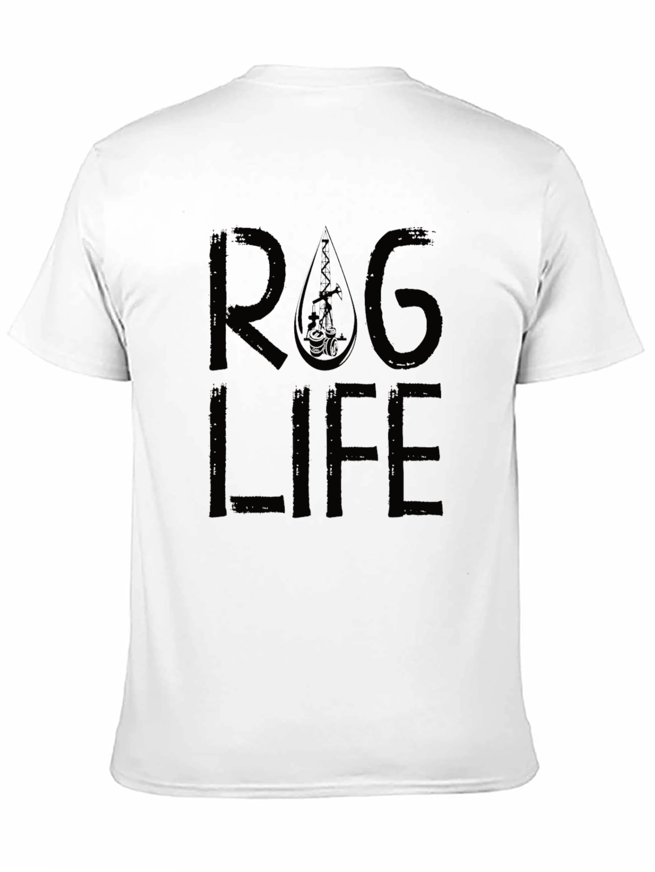 Rag Life Graphic Tee - Cool Black T-Shirt