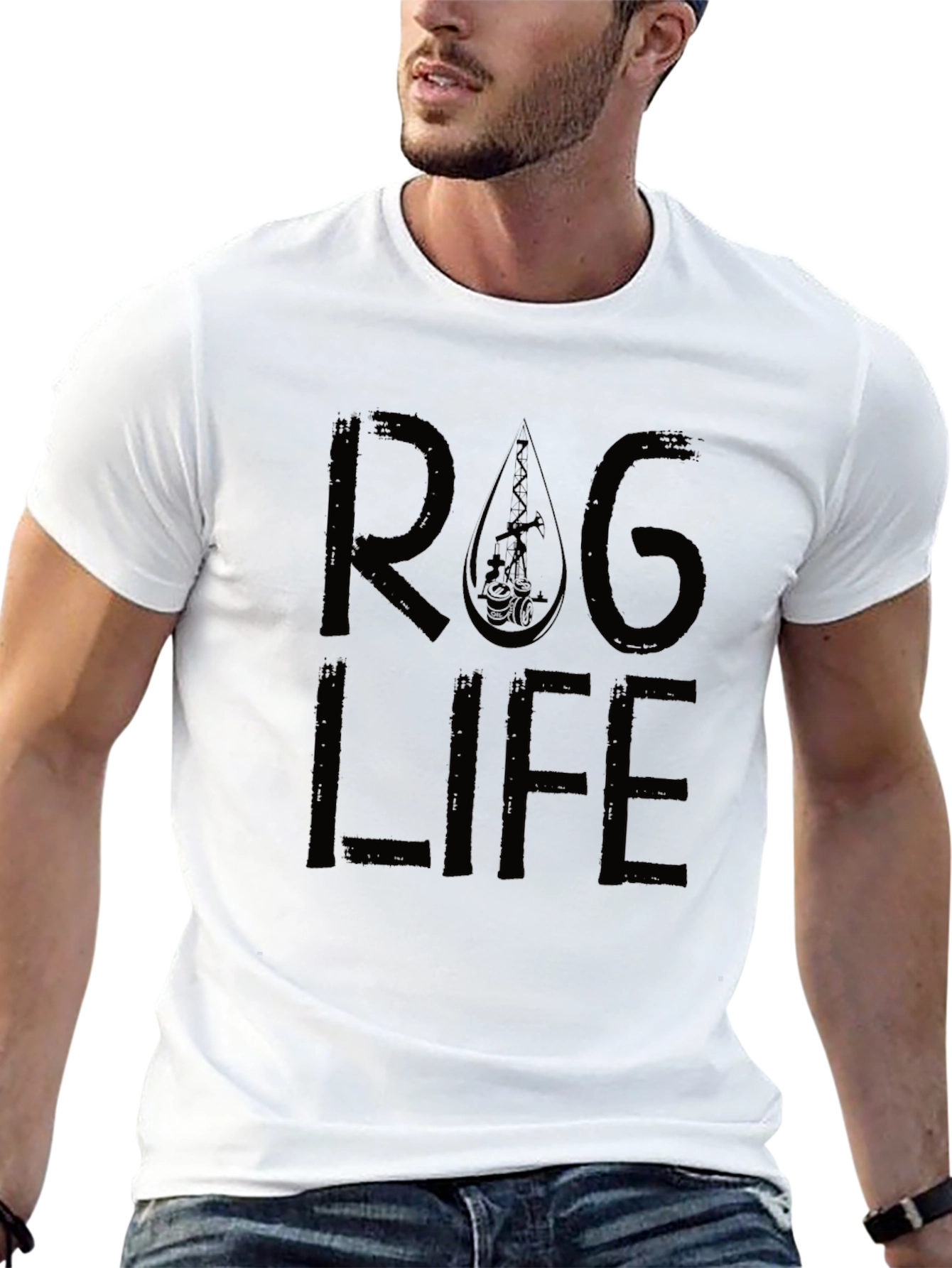 Rag Life Graphic Tee - Cool Black T-Shirt