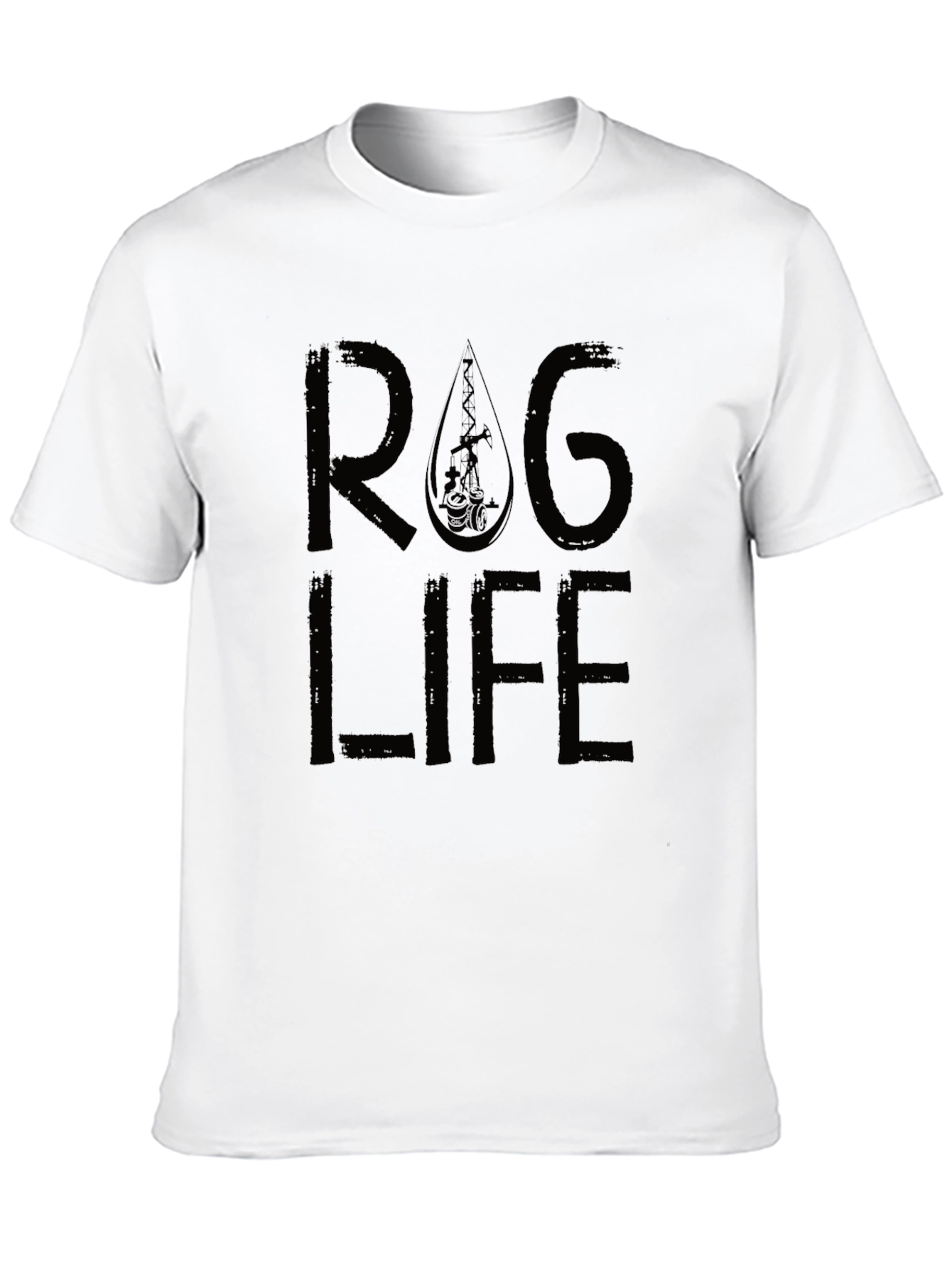 Rag Life Graphic Tee - Cool Black T-Shirt