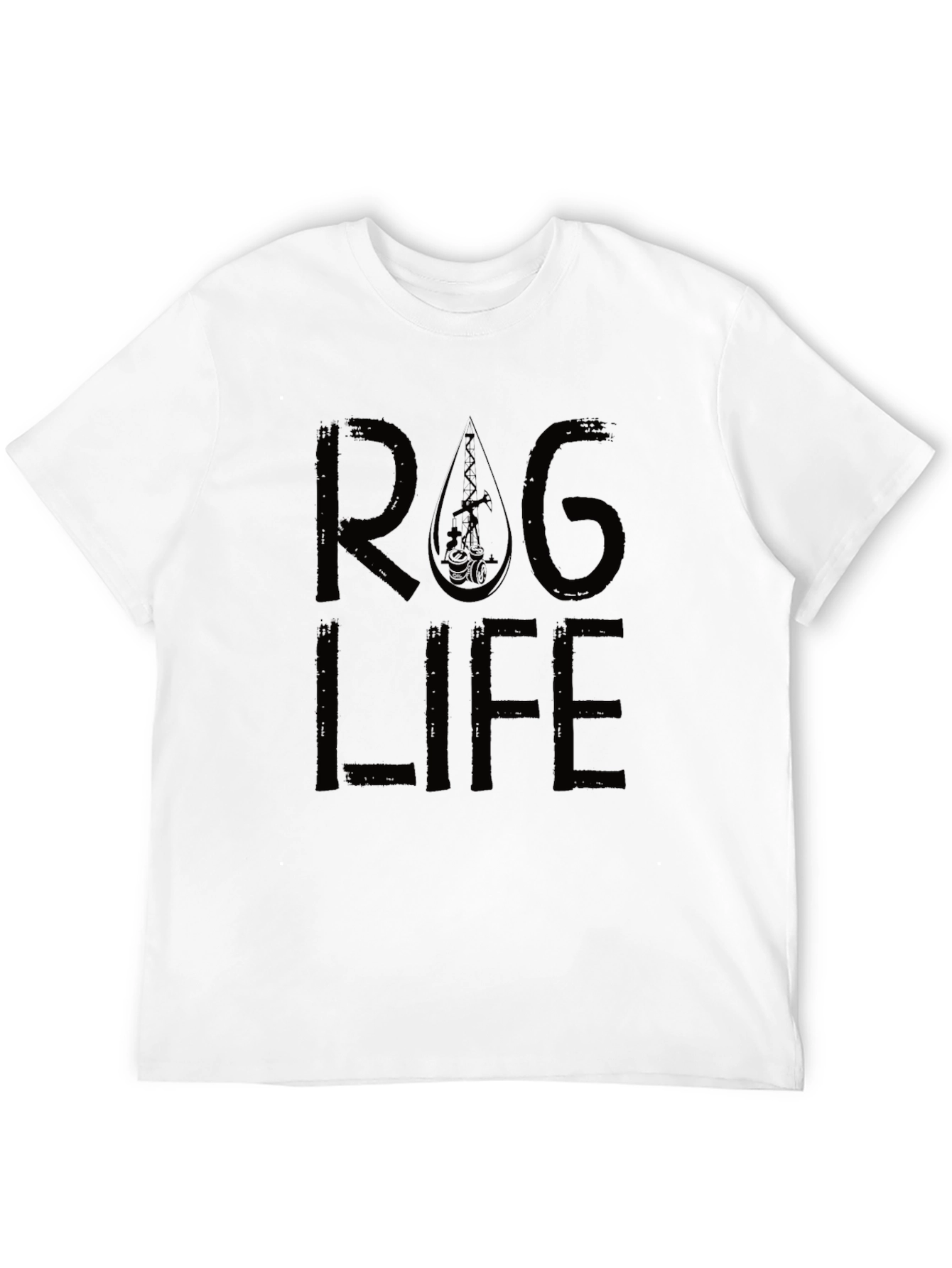 Rag Life Graphic Tee - Cool Black T-Shirt