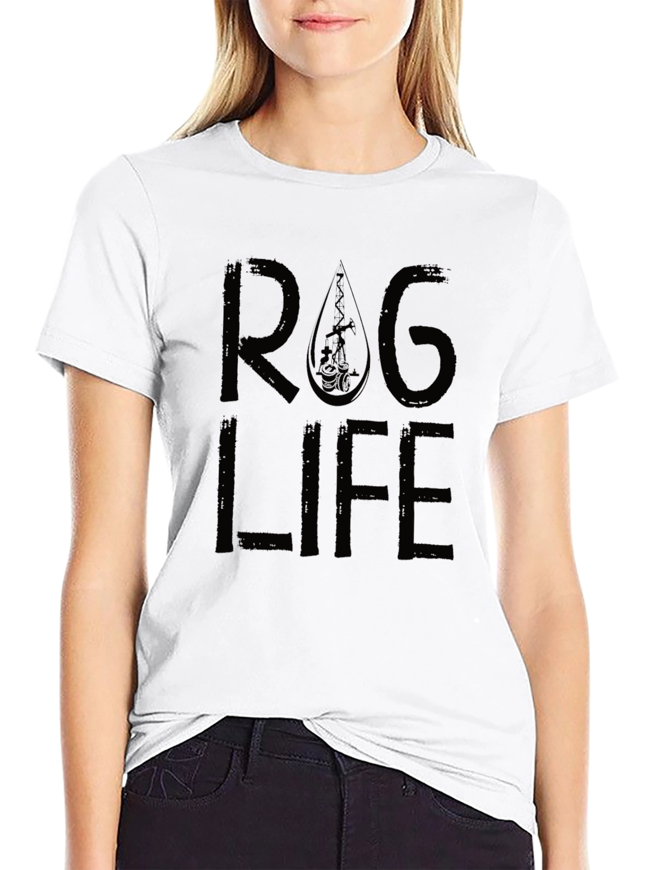 Rag Life Graphic Tee - Cool Black T-Shirt