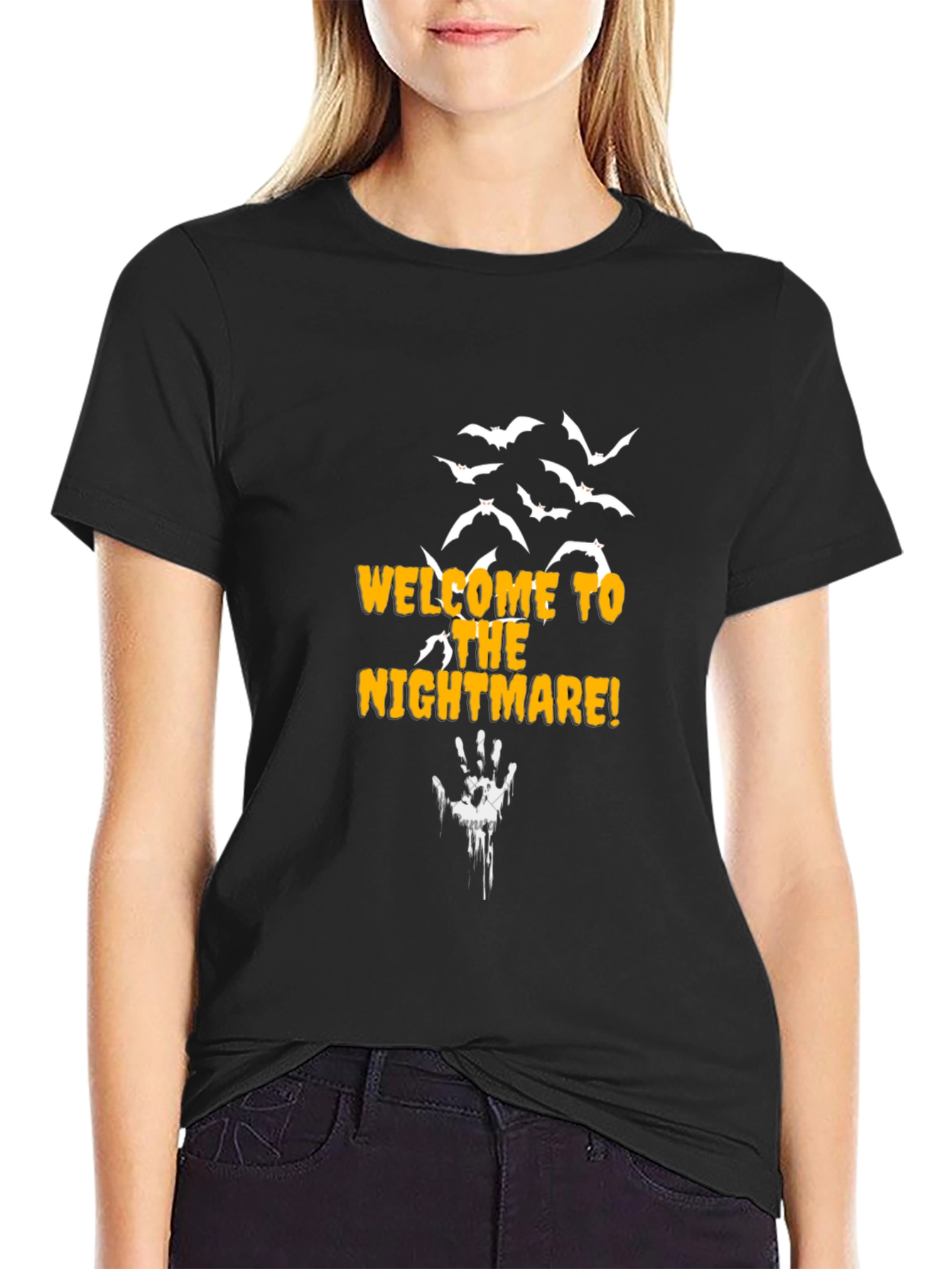 Nightmare Halloween Graphic T-Shirt