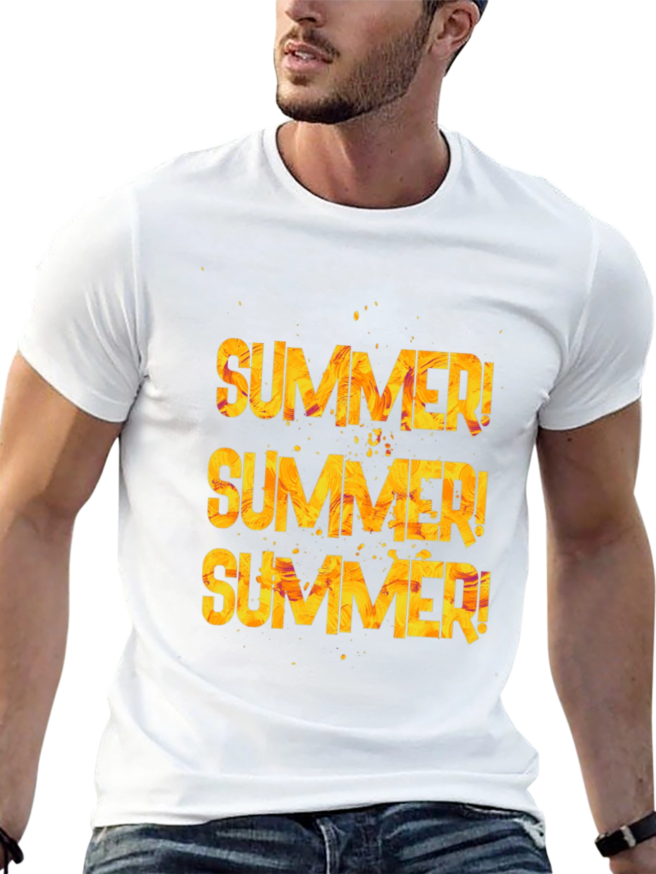 Summer T-Shirt - Bold Graphic Tee