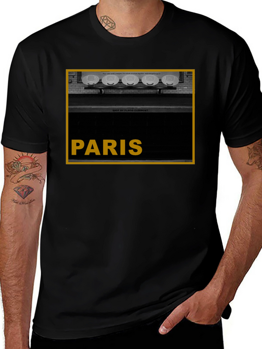 Paris Graphic Tee - Stylish City Souvenir