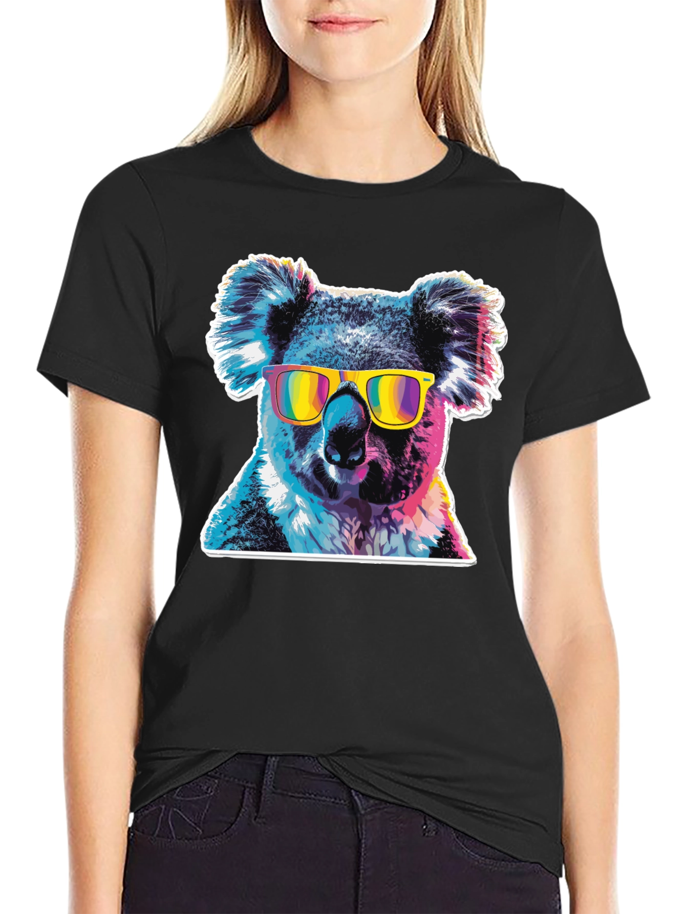 Cool Koala Tee - Graphic Print T-Shirt