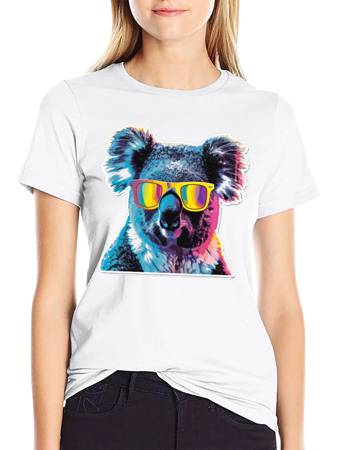Cool Koala Tee - Graphic Print T-Shirt