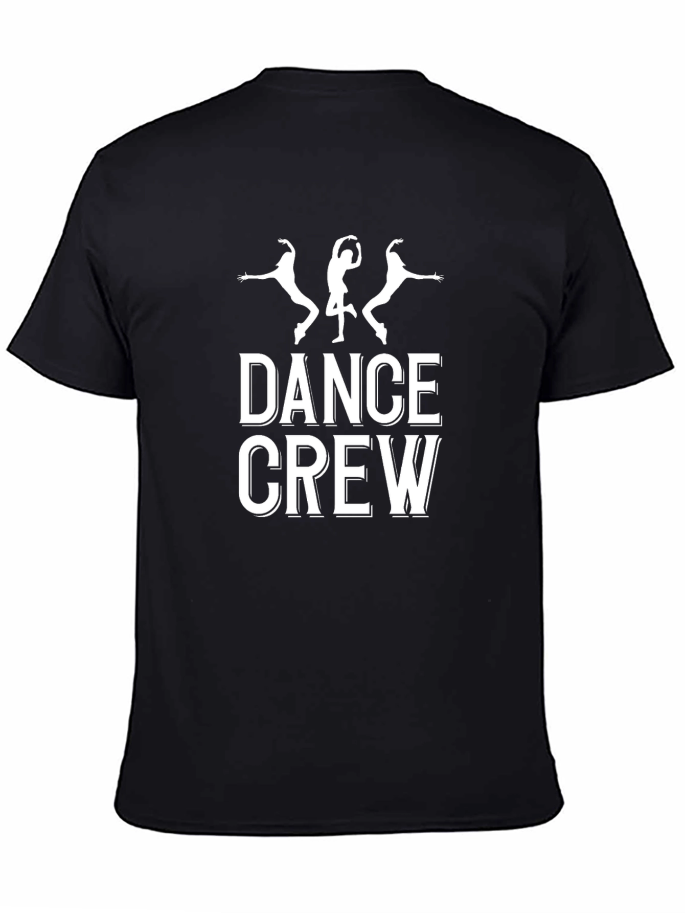 Dance Crew Graphic Tee - Black T-Shirt