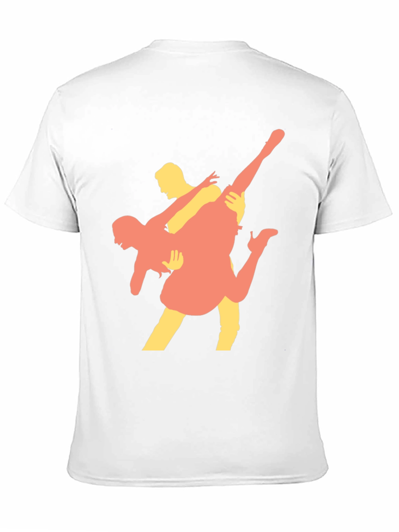 Dancing Couple Graphic Tee - Black T-Shirt