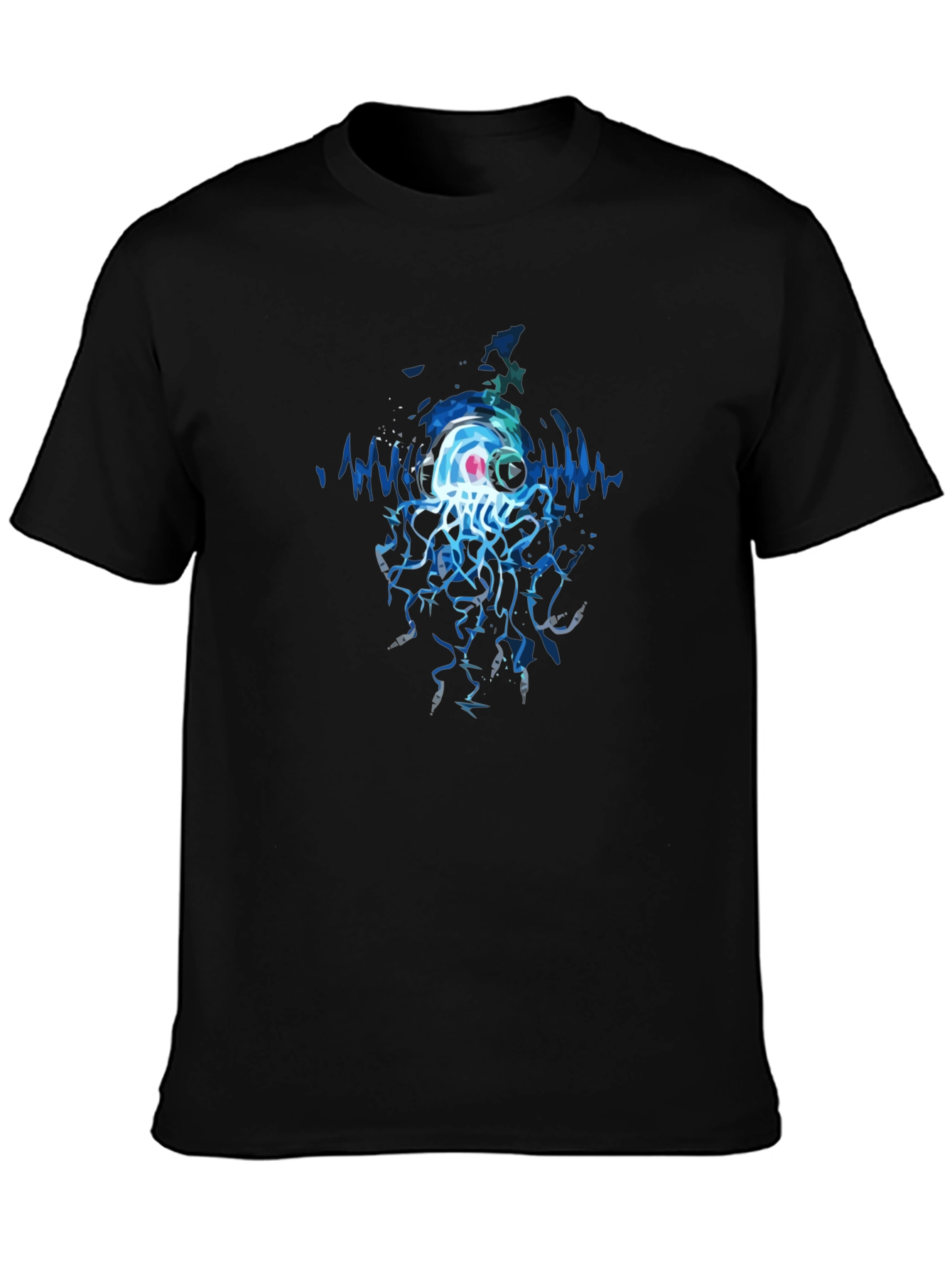 Jellyfish Music Graphic T-Shirt