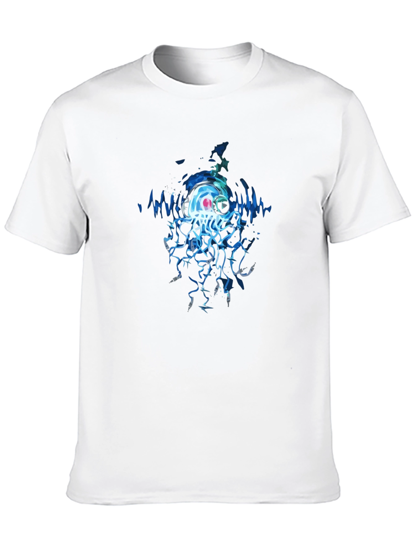 Jellyfish Music Graphic T-Shirt