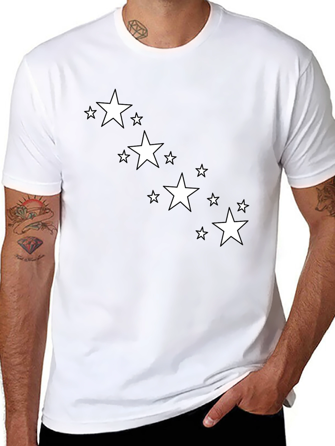 Starry Night Black T-Shirt