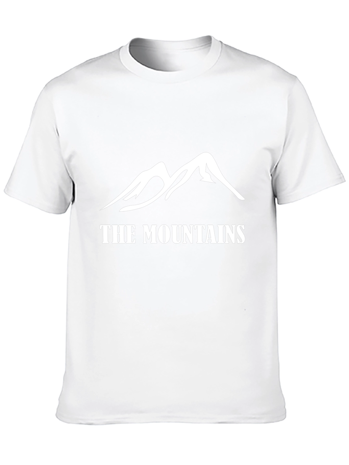 The Mountains Graphic T-Shirt - Black