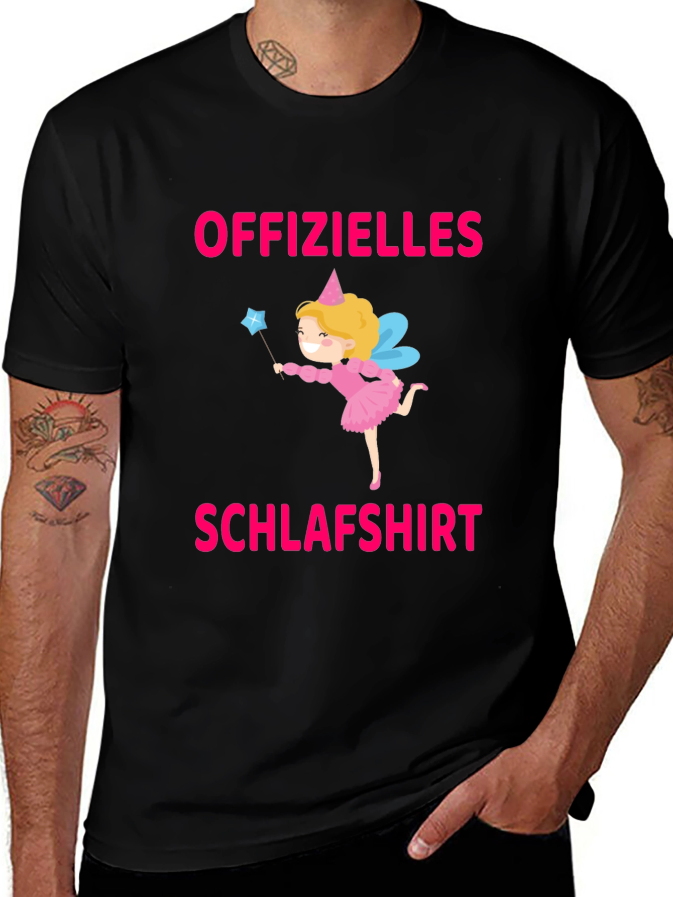 Official Sleep Shirt with Cute Fairy