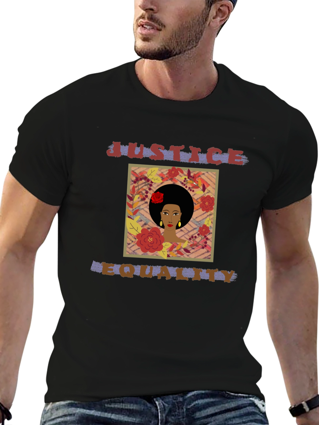 Justice Equality Graphic T-Shirt