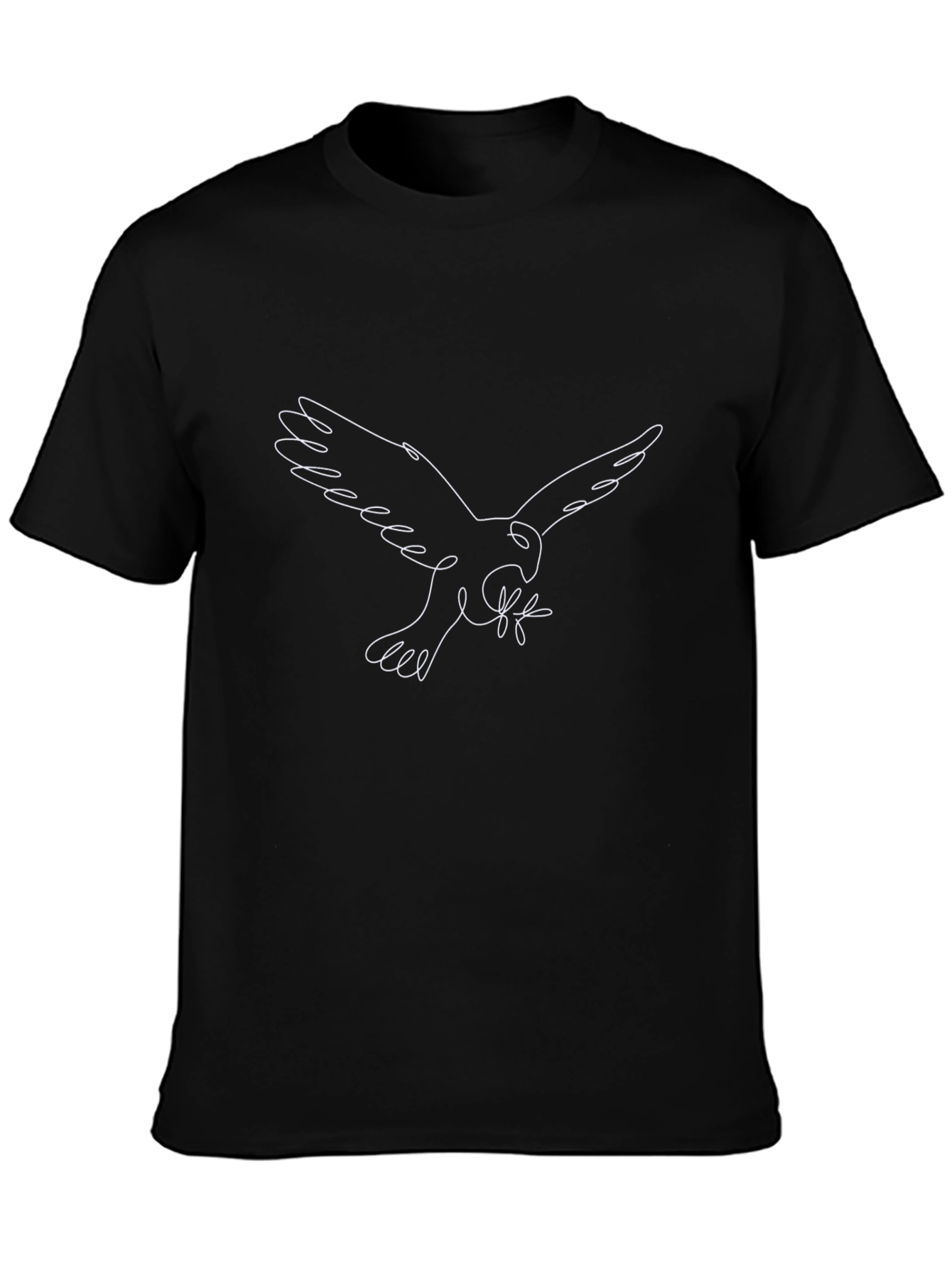 Minimalist Dove Graphic Tee
