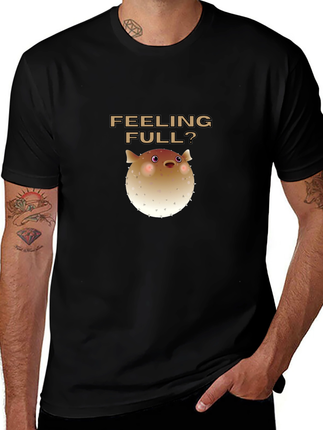 Feeling Full? Pufferfish Graphic Tee